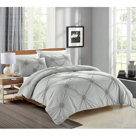 Tahiti Pearls 3 Piece Cotton Duvet Cover Bedding Set Silver Tahiti Pearls 3 Piece Cotton Duvet Cover Bedding Set Silver Covers King Decorative Pillow Shams