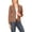 Mocha, variant on Women's Casual Long Sleeves Office Workwear Solid Blazer Jacket