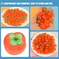 thumbnail image 5 of AURARMLET 20Pcs Mini Resin Persimmon and Orange Fake Fruit Ornaments for Office, Home, Party Decoration, 5 of 7