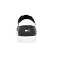 thumbnail image 3 of Zapatilla Tommy Hilfiger Ramoso para Hombre Negro/Blanco Talla 9, 3 of 4