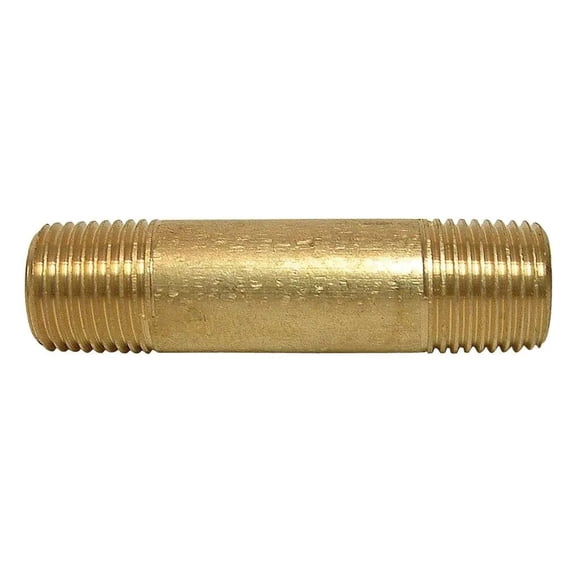Everbilt LFA-843, Brass, 1/2 in. x 5 in., Nipple Pipe Fittings