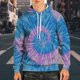 thumbnail image 3 of Nueva sudadera con capucha cómoda de moda con estampado 3D de teñido anudado, estampado vintage de los años 1980 y 1970 para hombres, adultos, maquillaje, fiesta, informal, todos los días, 3 of 5