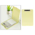 thumbnail image 1 of Hi,Fancy Plastic A4 Clipboard Storage Box Organizer, Yellow, 1 Count, 1 of 8