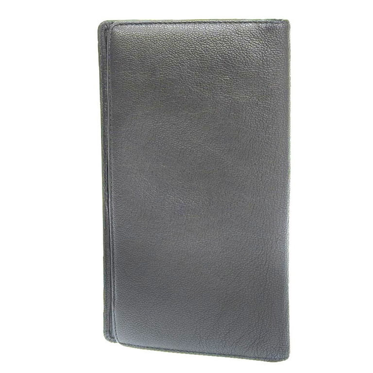 Lambskin Leather Bifold Snap Wallet (Authentic Pre-Owned)