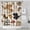 Brown Mushroom Sketch-1, variant on Brown Mushroom Sketch Beige Pattern Shower Curtain 36"x72" ,Bathroom Decorative Shower Curtains Set with 12 Hooks,Modern Waterproof Washable Shower Curtain
