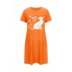 thumbnail image 4 of Camisón corto de mujer, vestido de largo medio con estampado de moda, camisón corto extragrande de mujer, camisón de manga corta con estampado de pecho a la moda, camisón de mujer, 4 of 6