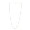 thumbnail image 2 of 14K Rose Gold 18in Double Extendable Cable Chain with Lobster Clasp, 2 of 4