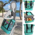thumbnail image 2 of Multifunctional Refrigerated and Insulated Picnic Beach Camping Bag, Lunch Bag, Detachable Multifunctional Bag,B, 2 of 5
