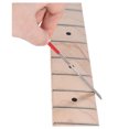 thumbnail image 3 of 10 Pcs/Set Guitar Fret Nut Saddle Slot Pickguard Grinding File Set Guitar Repair Tool, 3 of 6
