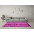 thumbnail image 3 of Ahgly Company Indoor Square Southwestern Pink Country Area Rugs, 5' Square, 3 of 4
