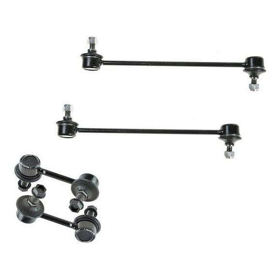 Sway Bar Link Kit 4 Piece - Compatible with 2008 - 2019 Mitsubishi Outlander 2009 2010 2011 2012 2013 2014 2015 2016 2017 2018