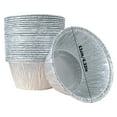 thumbnail image 3 of Muffin Pan Aluminum Frying Pan Special Paper Bowl Disposable Tinfoil Tray Aluminum Foil Bowl Oven Household Egg Tart Small Tin Foil Box, 3 of 9