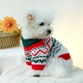 thumbnail image 5 of Harikaji Dog Knitted Sweater, Heart Dinosaur checkered Pattern Puppy Sweater Warm Soft Pet Holiday Clothes for Small Cats and Dogs Christmas XL, 5 of 6