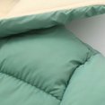 thumbnail image 3 of ATOGUTA Winter Jackets for Girls Warm Winter Coat Windproof Rain Jacket Snow Coat Green, Size 3M-6, 3 of 5
