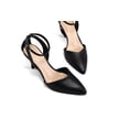 thumbnail image 3 of Bocca Women’s Pointed Toe Ankle Strap Heels, Elegant Stiletto Dress Pumps for Work, Party, Evening Outfits, 3 of 6