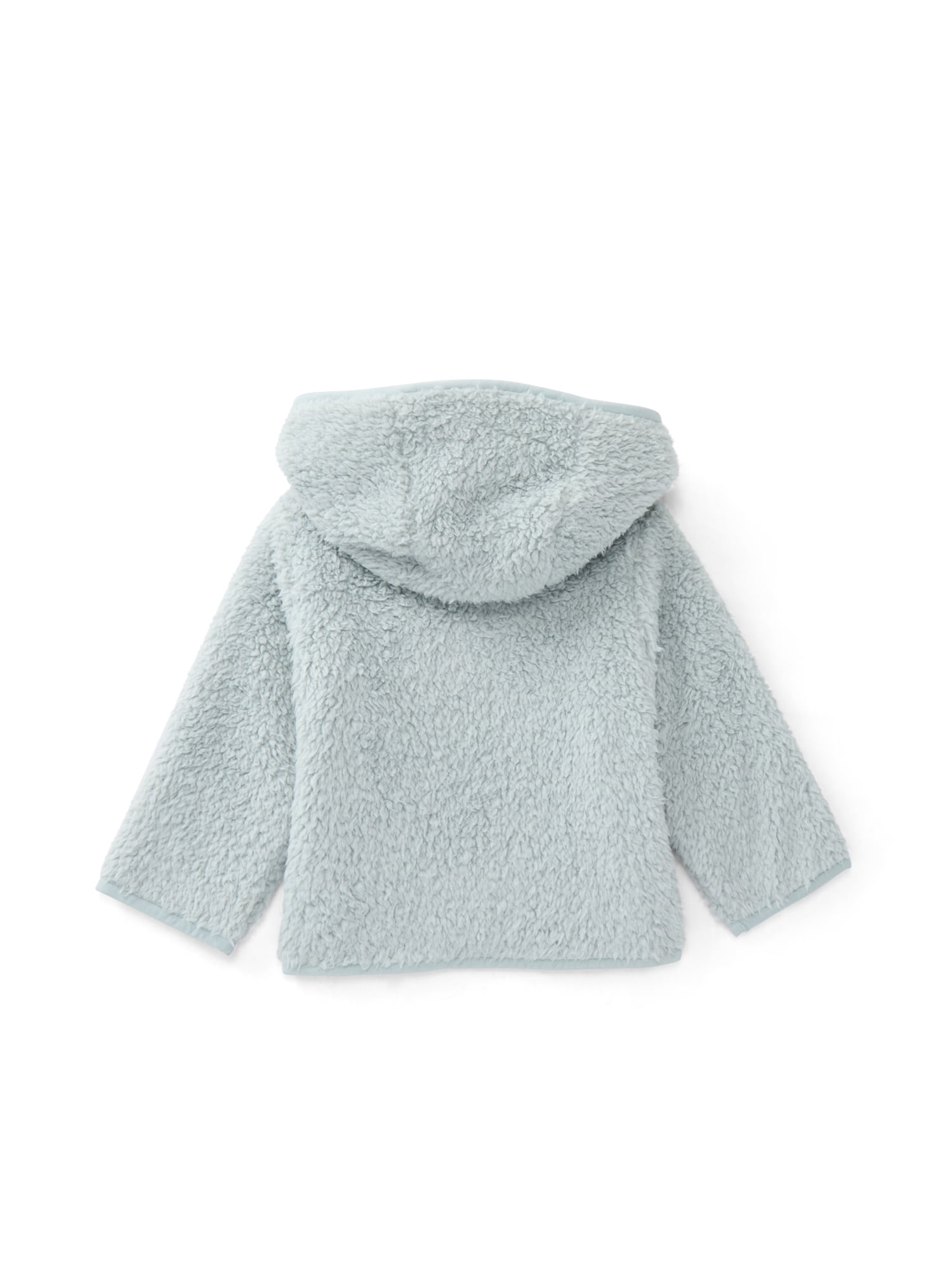 Bliss by Garanimals Baby Boys or Girls Zip-Up Fleece Hoodie, Sizes 6M-24M