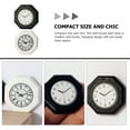 thumbnail image 3 of SHISUYAN 4pcs Doll House Mini Wall Clock Simulation Miniature Clock Accessories Miniatures, 3 of 8