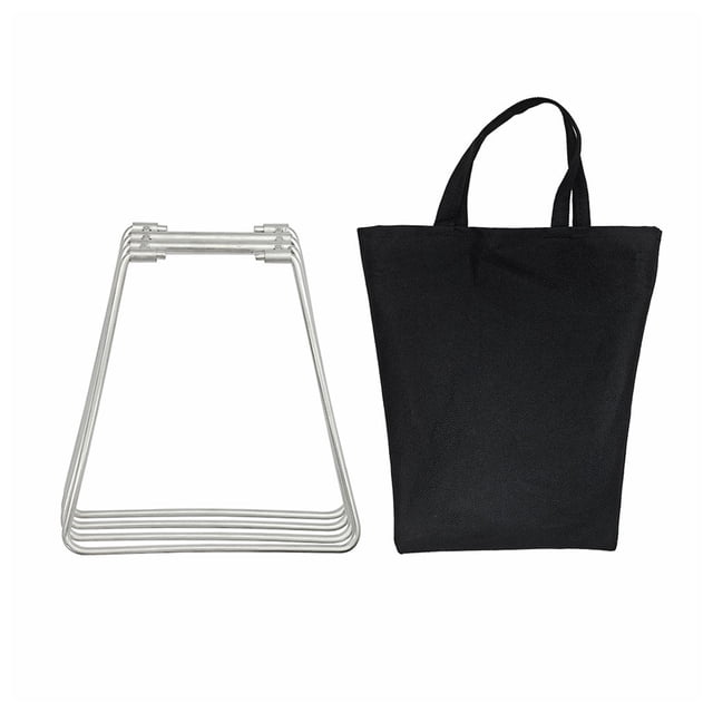 Support de Glacière Pliable Support de Glacière Pliable Porte-Bagages en Fer Support de Boîte de Camping