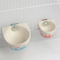 thumbnail image 3 of Hamster Cage Bowl Ceramic Detachable Rabbit Food Dish Small Animal Water Bowl, 3 of 10
