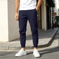 thumbnail image 5 of akafmk Boys Sweatpants Track Joggers Slim Fitted Elastic Waist Solid Color Fall Daily Casual Athletic Outdoor School Pants, Sizes 14-15 Years, 5 of 8