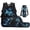 Blue Starry Butterfly, variant on Girls 17 Inch Backpack Set 4 Piece Galaxy Space Axolotl Print School Bookbag with Lunch Box, Water Bottle Holder and Pencil Case for Elementary Students