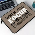 thumbnail image 3 of Focus on the Good MacBook Pro 14" Sleeve - Cute Laptop Sleeve - Trendy MacBook Sleeve, 3 of 5