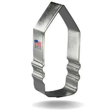 Foose Soda Beer Bottle Cookie Cutter - 6 Inch Tin Plate Steel For Baking & Crafts