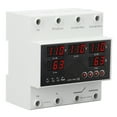 thumbnail image 2 of 3 Phase 4 Wire Automatic Transfer Switch 63A Changeover Switch, LED Display, Voltage Protector, Generator, Inverter, for Electric System, 2 of 7