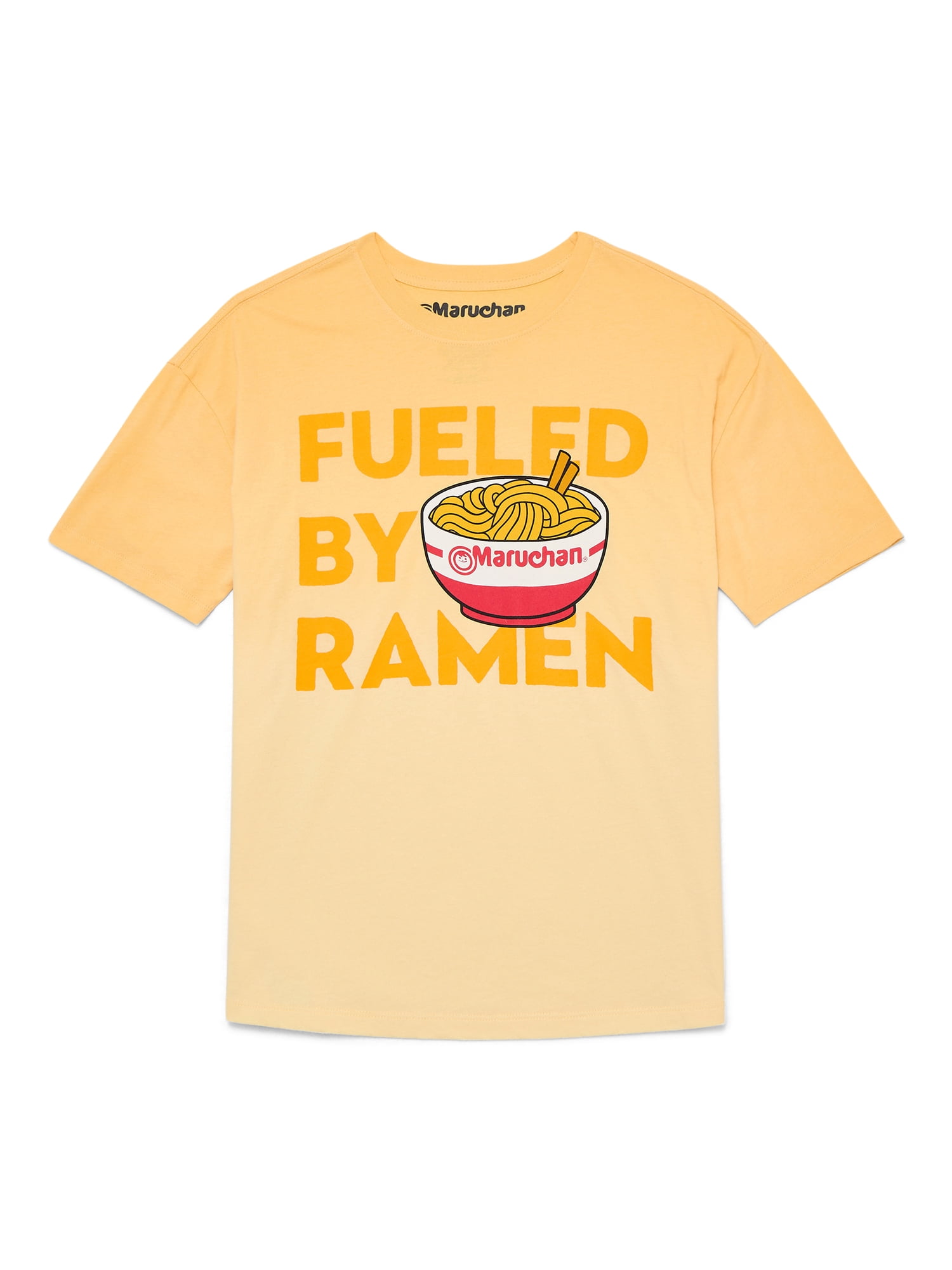 Maruchan Boys Oversized Dip Dye Graphic Tee, Sizes 4-18