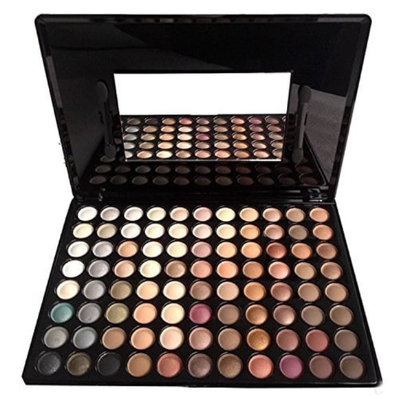 Paleta de sombras de ojos Pure Vie Professional de 88 colores, kit de contorno de maquillaje n.° 1, perfecto para uso profesional y personal