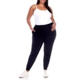 thumbnail image 5 of White Mark Women's Plus Size Harem Pants, 5 of 6