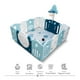 thumbnail image 2 of Corral Para Bebe Corralito De Juegos Portatil Plegable Infantil Azul, 2 of 4
