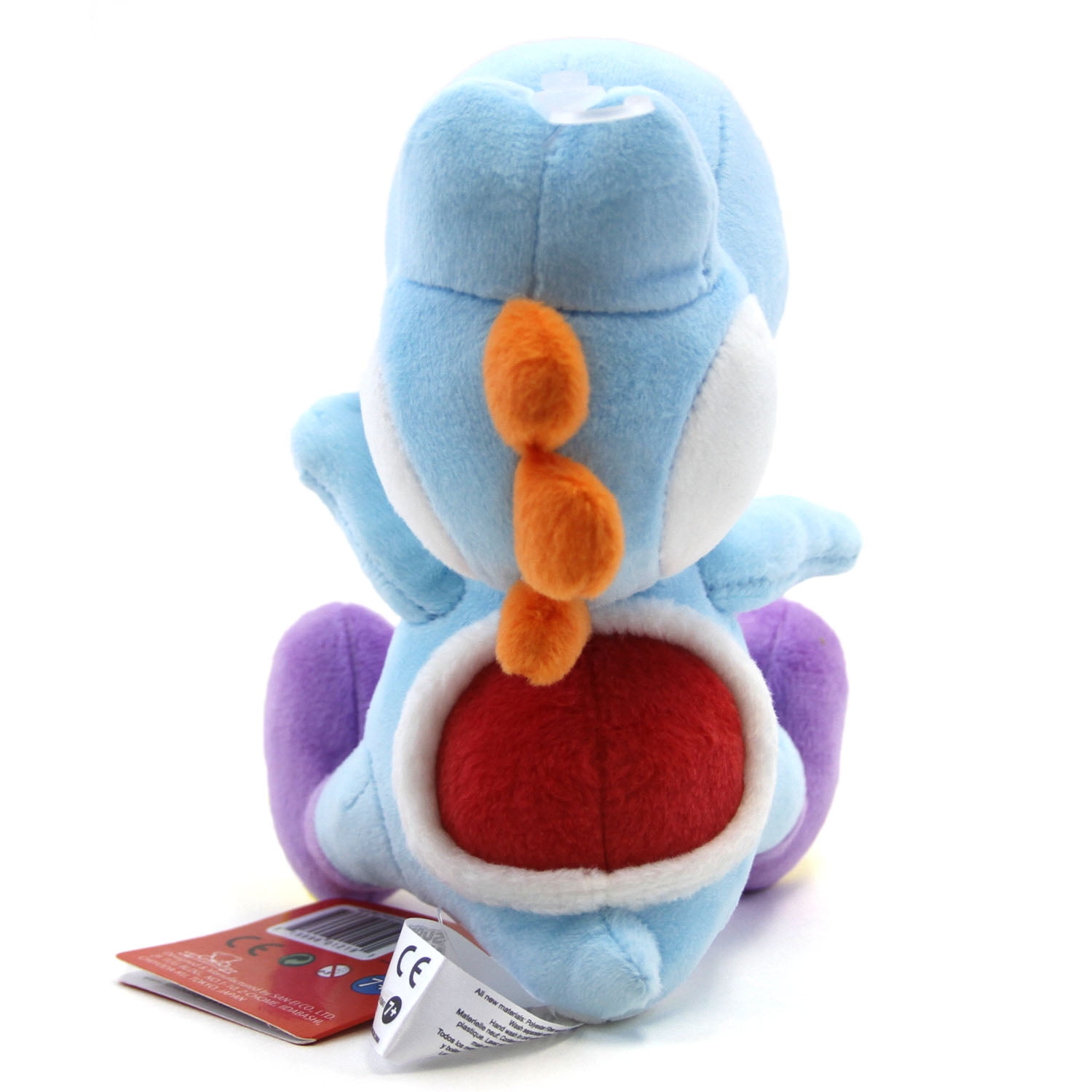 Nintendo Little Buddy LLC Yoshi Plushie Toy Light Blue 6 Inches Walmart