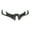 Black, variant on Motorcycle Winglets,ABS Aerodynamic Spoiler Wing Side Air Deflectors Motorcycle Fairing Winglets for Most Model