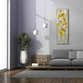 thumbnail image 3 of Epic Graffiti 'Roadside Flowers I' by Silvia Vassileva, Canvas Wall Art, 20"x60", 3 of 9