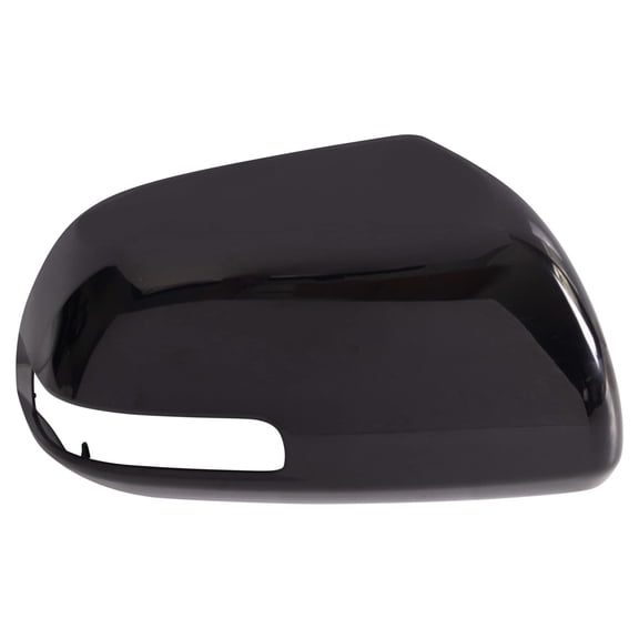 TRQ Passenger Side Black Mirror Cap Fits 2010-13 Toyota 4Runner with Turn Signal MCA03966