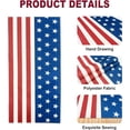 thumbnail image 5 of 4th of July Table Runner Memorial Day Flag Stars Runners Independence Day Table Decorations for Dining Room Home Party 13x90 Inch, 5 of 6