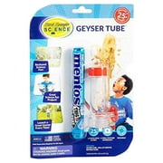 Steve Spangler Science Extreme Geyser Tube Experiment, 1 Tube & 3 Additional Caps - Science Experiment for Kids, Turns Soda Bottle and Mentos into Erupting Geyser, STEM Activity for Classroom/Home Use