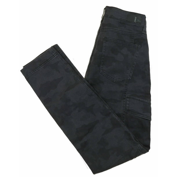 Supplies - SUPPLIES by UNIONBAY Women's Skinny Stretch Cargo Pants (Charcoal Camo, 4) - Walmart