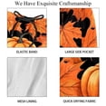 thumbnail image 4 of luoweisi Men's Beach Shorts Quick Dry Swim Trunks with Mesh Lining Maple Leaf Pumpkin L, 4 of 5