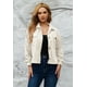 thumbnail image 1 of Chaqueta de pana de color liso, chaqueta con solapa, chaqueta de pana informal con botones, 1 of 5