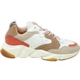 thumbnail image 2 of Zerocentcinq Chaussure de Sport en Cuir pour Femme Adix Blanche / Beige à la Cheville - 7 M, 2 of 3