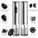 thumbnail image 2 of Abridor de Botellas Eléctrico, Abrebotellas a Pilas, Abridor de Botellas de Vino, Sacacorchos Eléctrico, Extractor de Vino, Sacacorchos para Vino, Sacacorchos, Sacacorchos, Acero Inoxidable brillar Electrónica, 2 of 4
