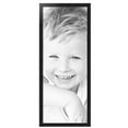 thumbnail image 2 of ArtToFrames 19" x 49" Distressed Black Picture Frame, 19x49 inch Black Wood Poster Frame (WOM-4592),  Pack, 2 of 8