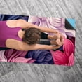 thumbnail image 5 of Flower Gym Towel with Storage Bag, 72.8"x26.8", Suitable for Yoga, Pilates, Fitness, etc., 5 of 6