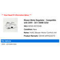 thumbnail image 2 of Blower Motor Regulator - Compatible with 2009 - 2011 BMW 335d 2010, 2 of 3