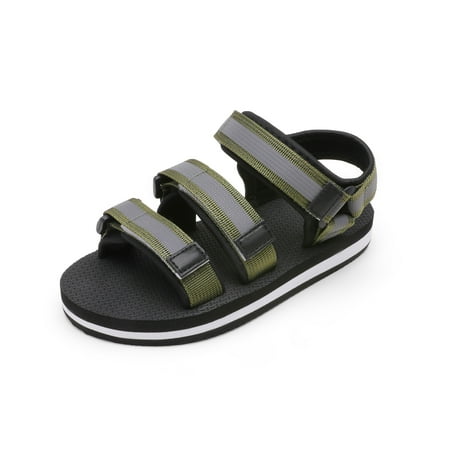 

Dream Pairs Kids Boys Girls Sandals Open-Toe Adjustable Straps Summer Outdoor Sport Sandals SDAS227K OLIVE/GREEN Size 11 little kid