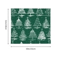 thumbnail image 3 of Xecao Christmas Trees patten Tapestry 60x51 Inches Wall Hanging Poster Tapestry for Living Room Bedroom Home Decor, 3 of 6