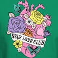 thumbnail image 3 of CafePress - Self Love Club Heart T Shirt - Men's Classic Graphic Cotton T-Shirt, 3 of 4