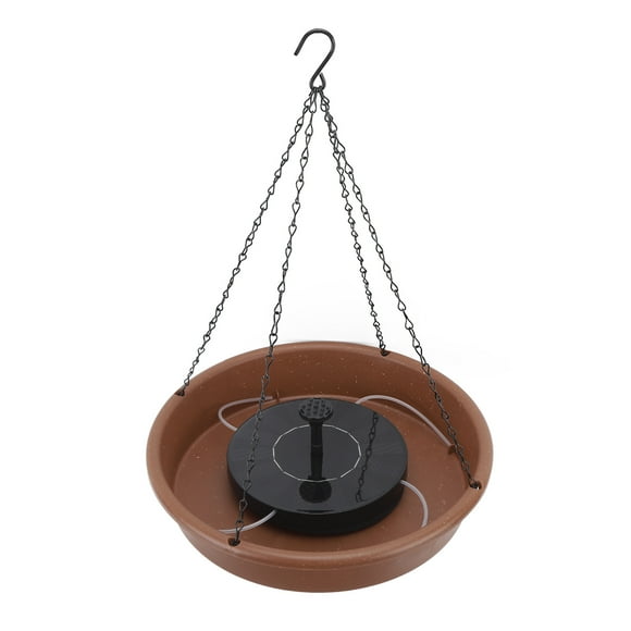 Cuenco de baño para pájaros de metal para montaje en cubierta,Fuente de baño para pájaros solar Cuenco de baño para pájaros de metal Fuente de baño para pájaros solar al aire libre Solución innovadora
